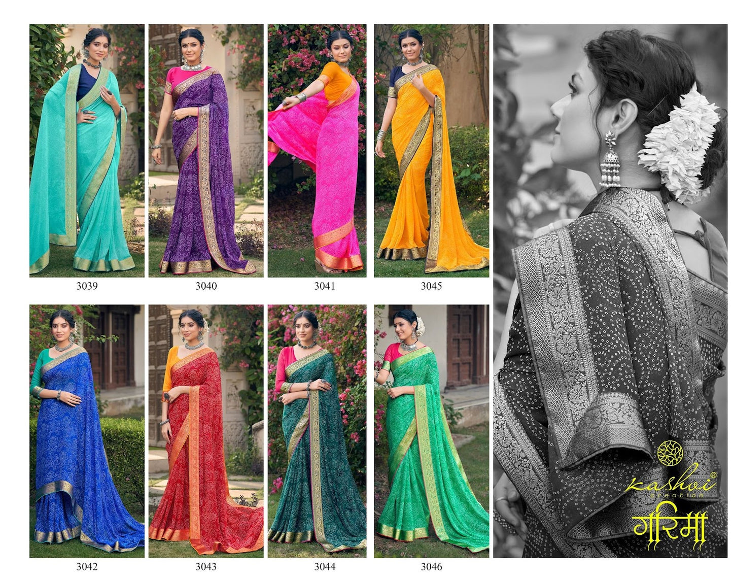 Garima Kashvi Creation Georgette Sarees