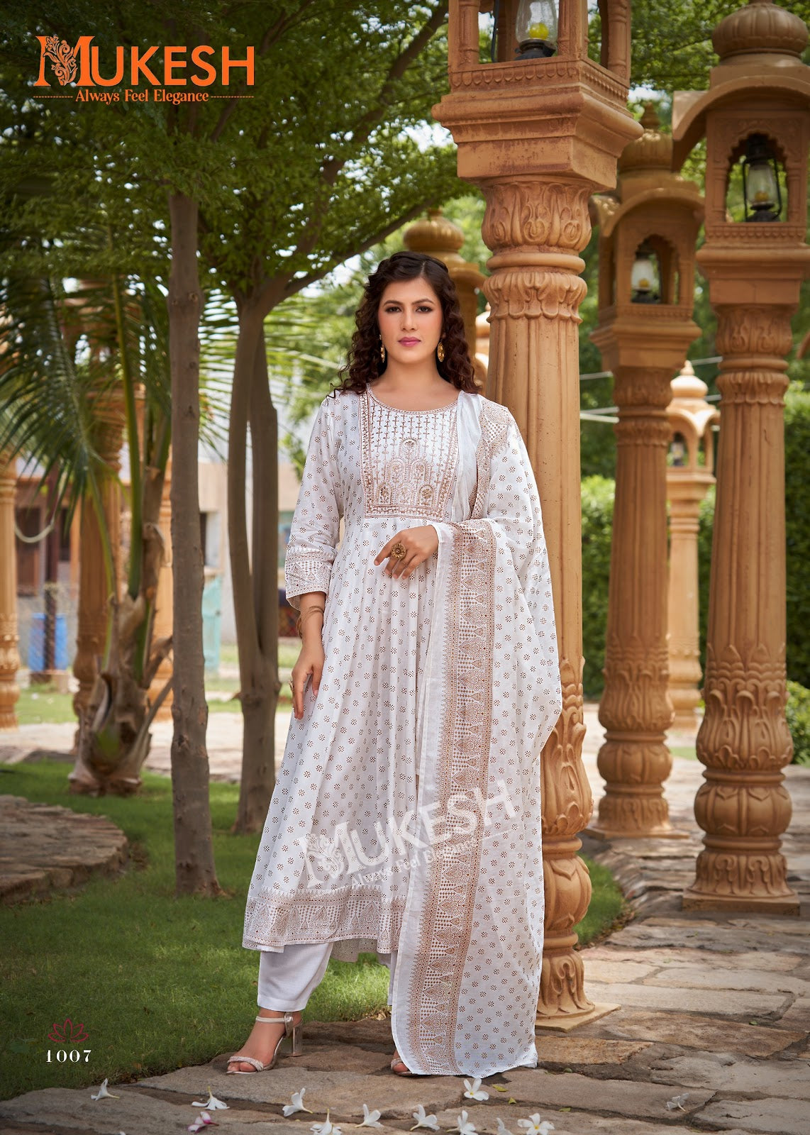 Gauri Mukesh Banwery Rayon 14Kg Readymade Anarkali Suits Supplier India