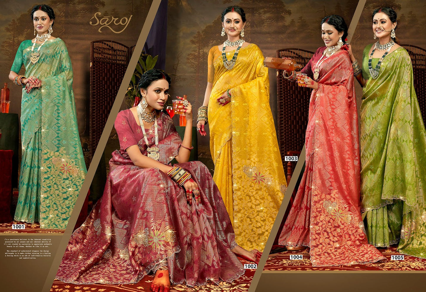 Ghunghat Vol 4 Saroj Silk Sarees Supplier India