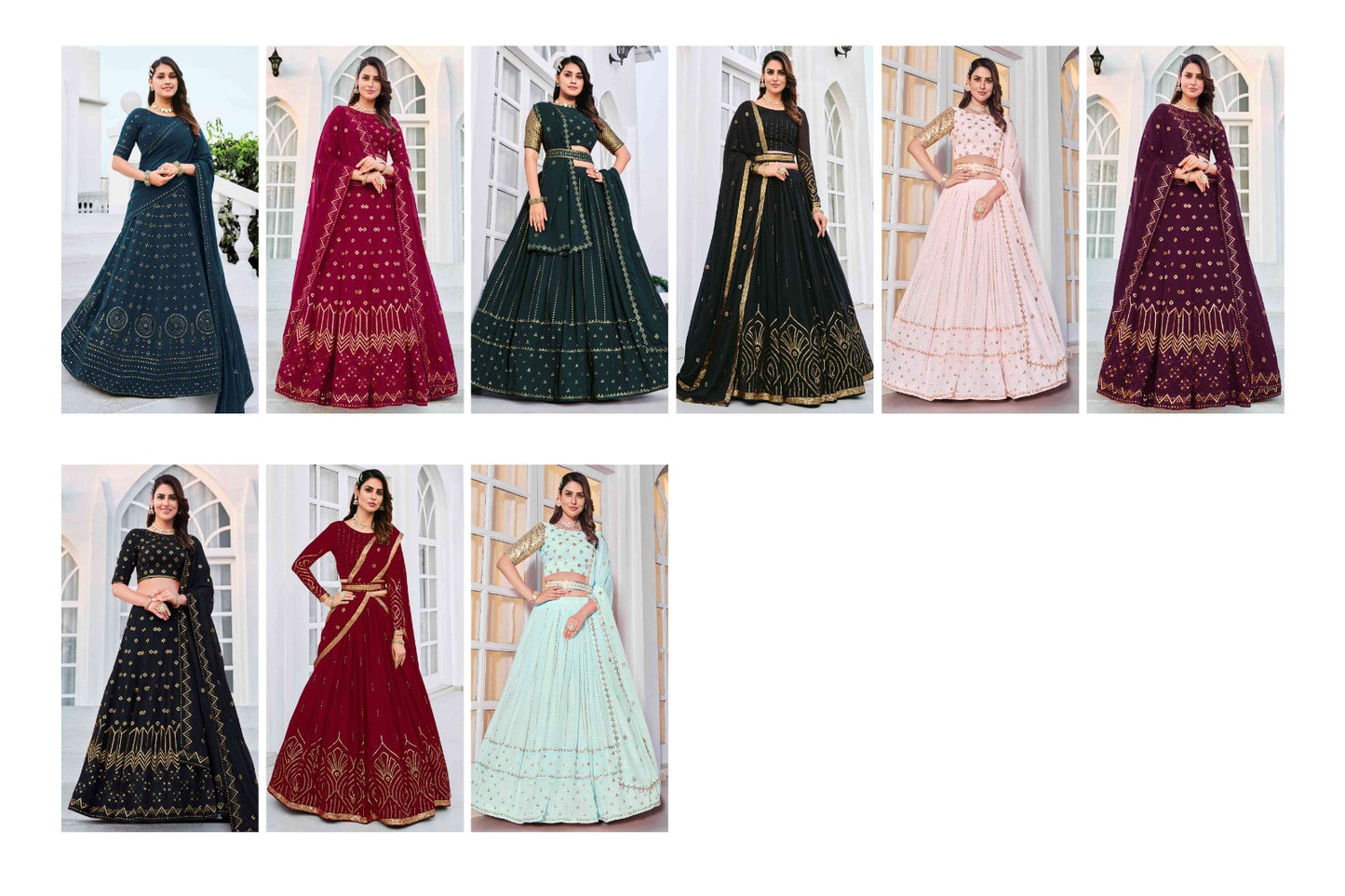 Girlish Vol 3 Shubhkala Georgette Lehenga Choli