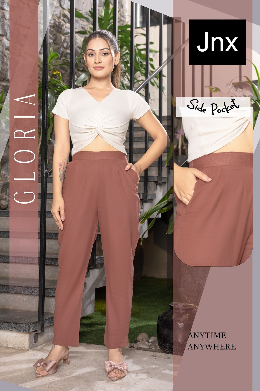 Gloria Jnx Cotton Women Pants Wholesale