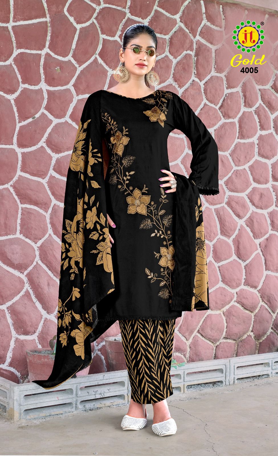 Gold Vol 4 Black Special Jt Rayon Pant Style Suits Manufacturer