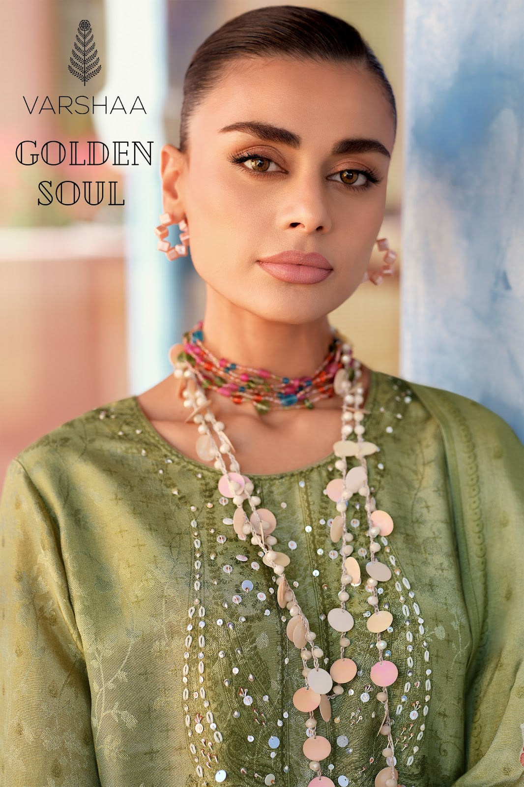 Golden Soul Varshaa Viscose Pant Style Suits Supplier Ahmedabad