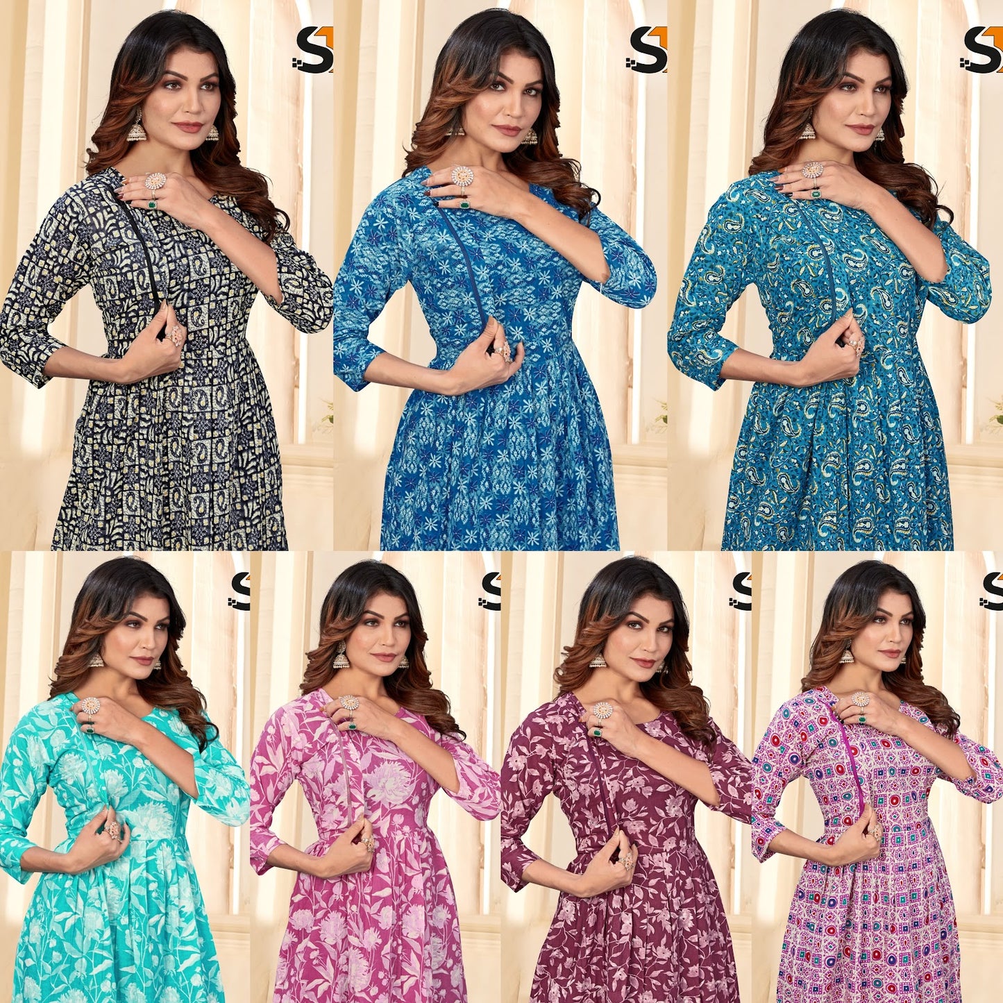 Good News Salas Jaipuri Feeding Kurtis Wholesaler India