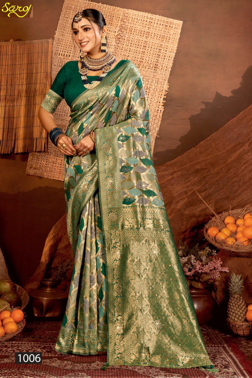 Graceful Linen Saroski Vol 4 Saroj Sarees Manufacturer Gujarat