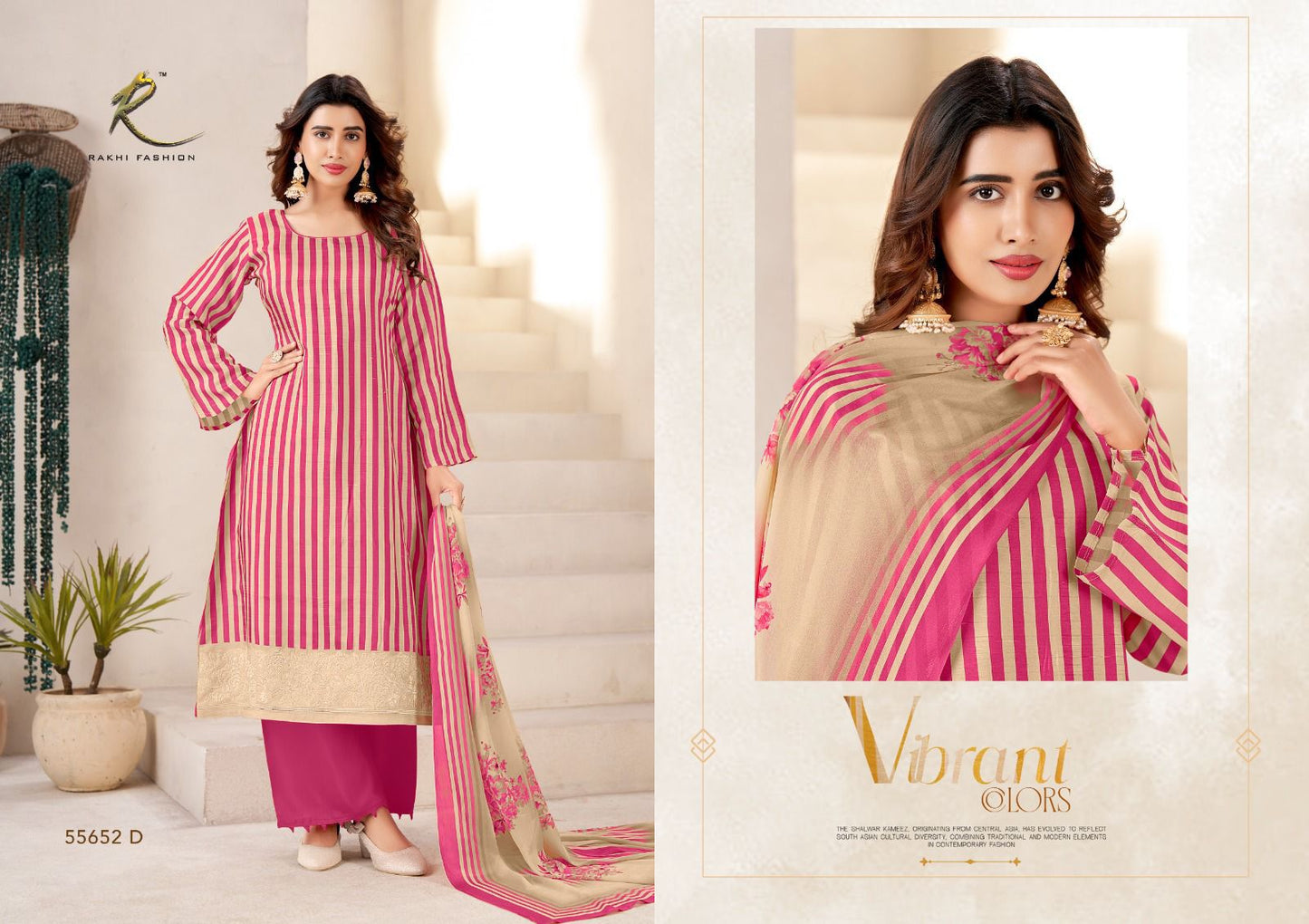 Gracious Colours Rakhi Fashion Bemberg Plazzo Style Suits Wholesale Price