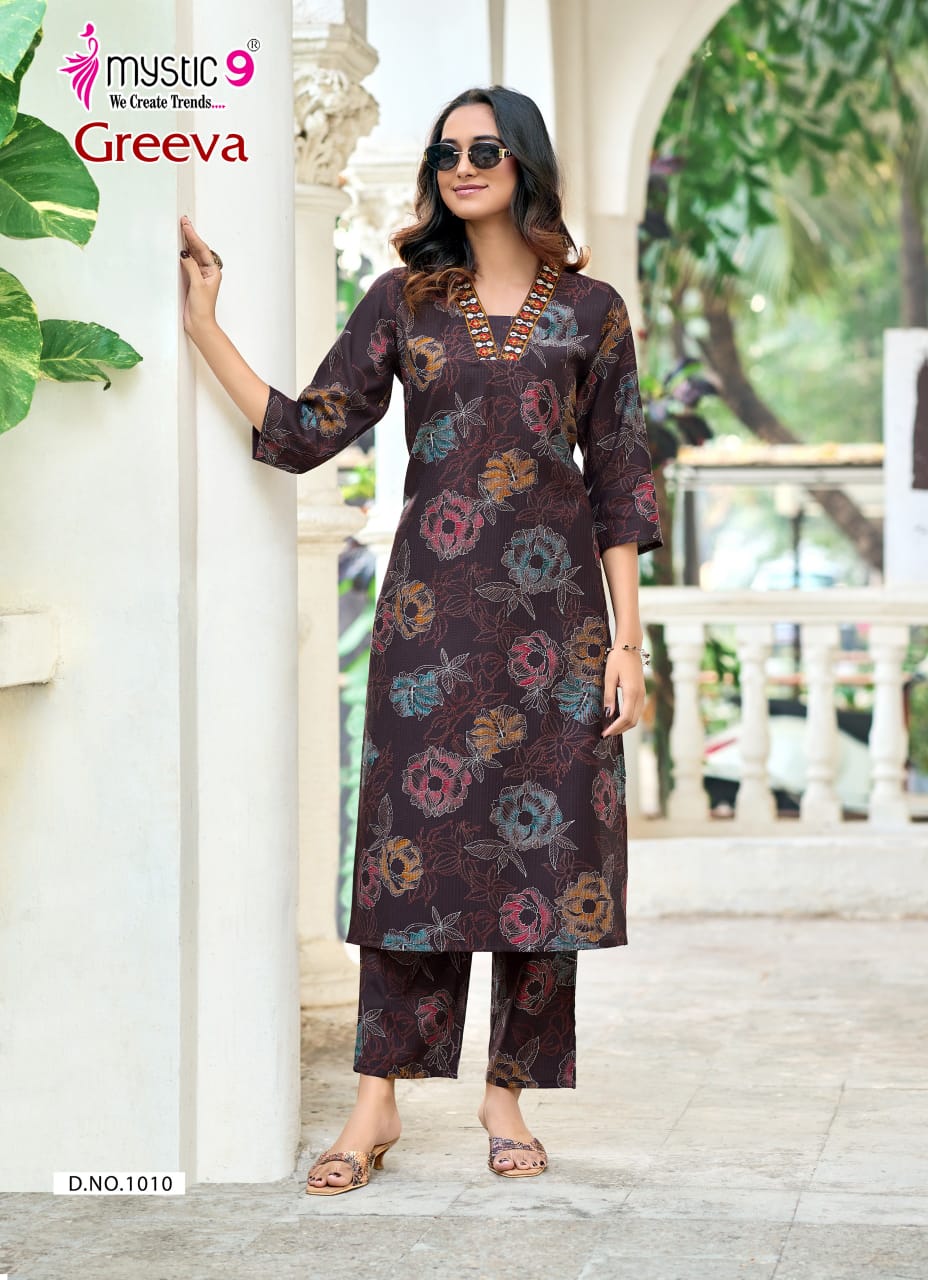 Greeva Vol 1 Mystic 9 Berlin Co Ord Set Exporter India