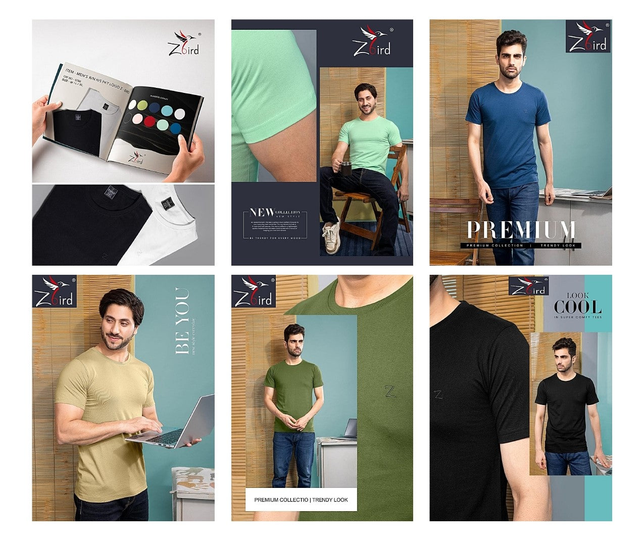 Gsm 180 Cat 5805 Z Bird Cotton Mens Tshirts Exporter Gujarat