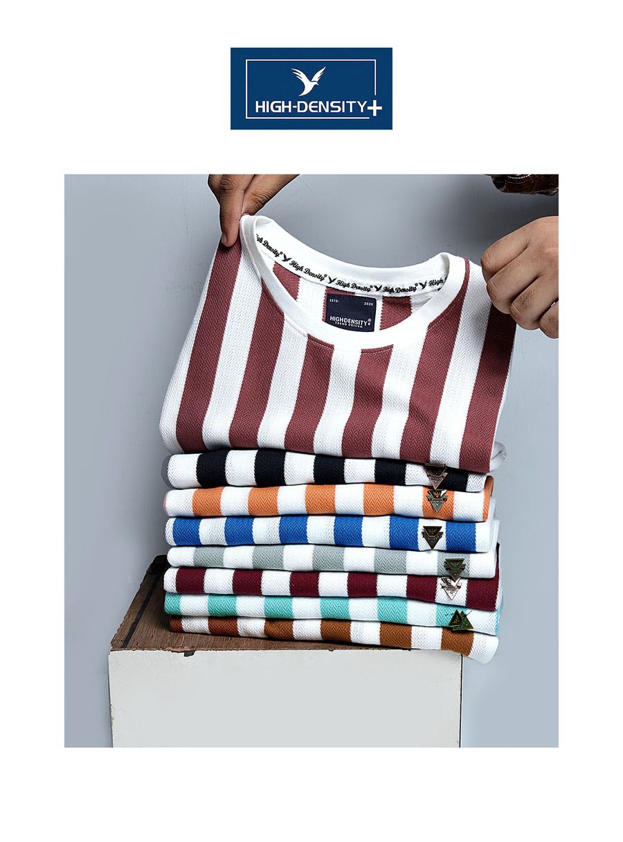 Gsm 220 -230 Vol No 2407 -2414 High Density Vertical Mens Tshirts Manufacturer Ahmedabad