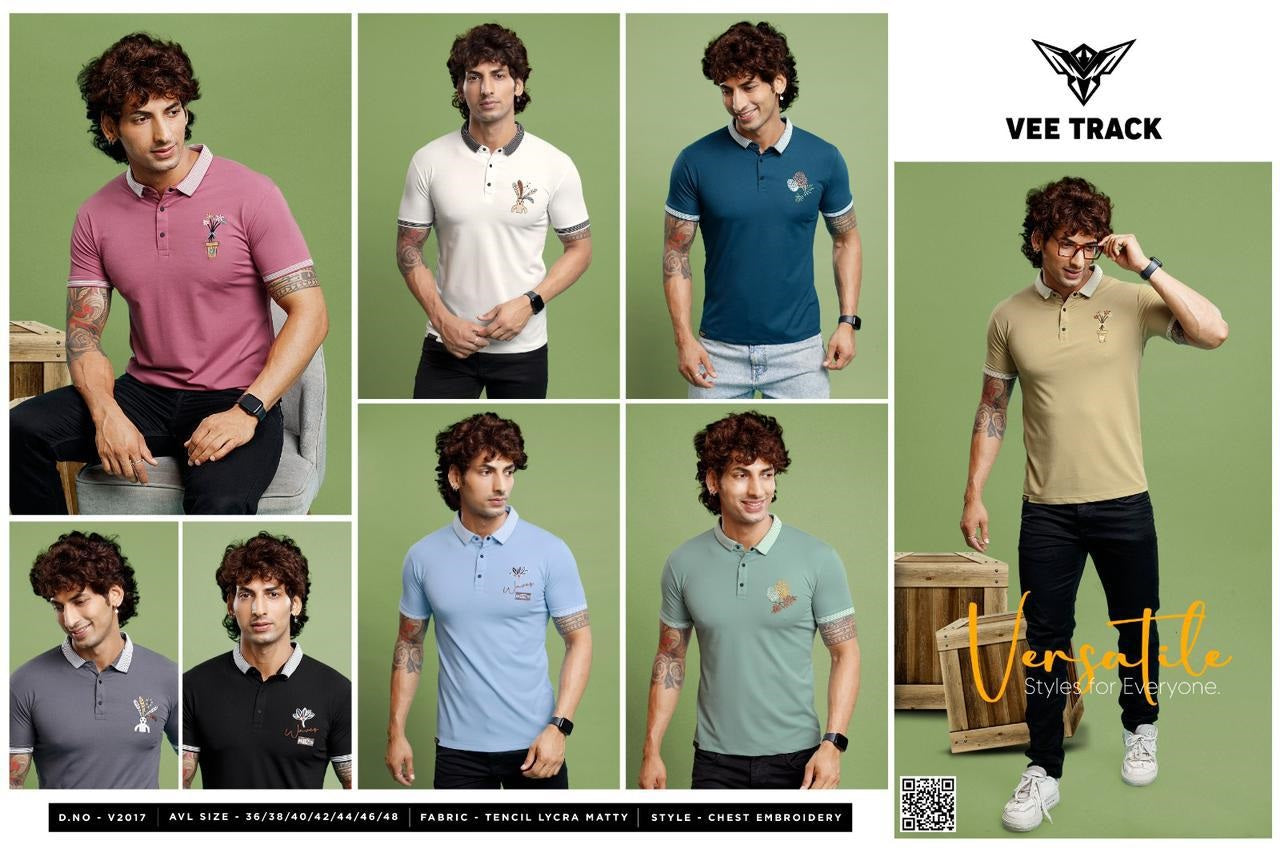 Gsm 220 Vol 2017 Vee Track Tencil Lycra Mens Tshirts Manufacturer Ahmedabad