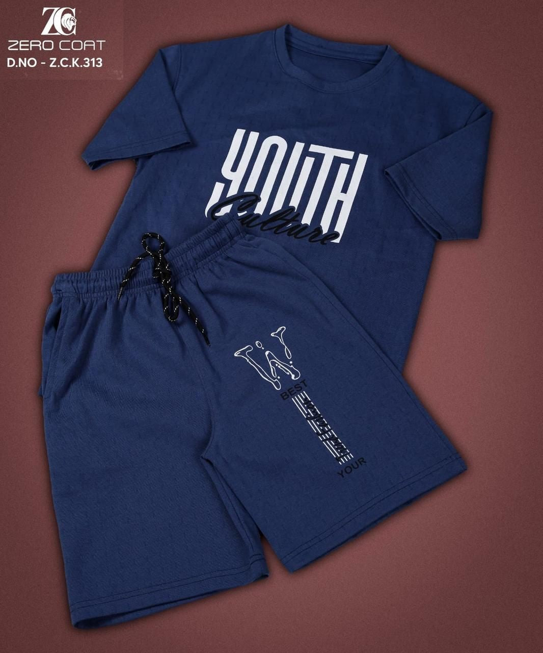 Gsm 240 - 250 Dno Zck - 313 Zero Coat Cotton Boys Co Ord Set Supplier Ahmedabad