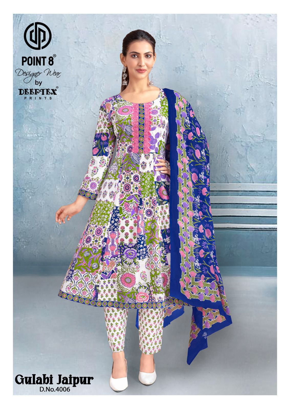 gulabi jaipur vol 4 deeptex prints readymade anarkali suits supplier