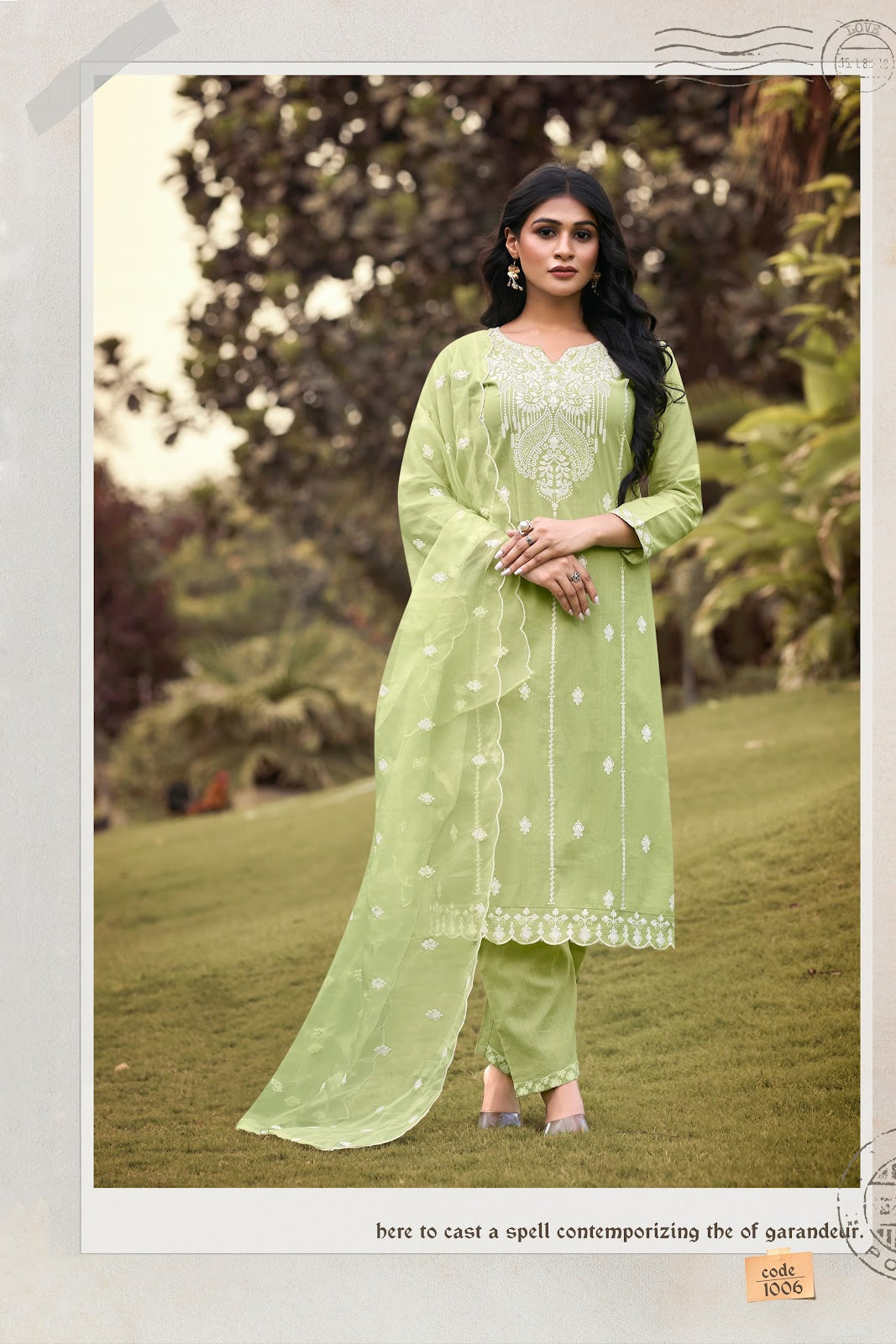 Gulabi Vol 2 Ossm Pure Cotton Readymade Pant Style Suits