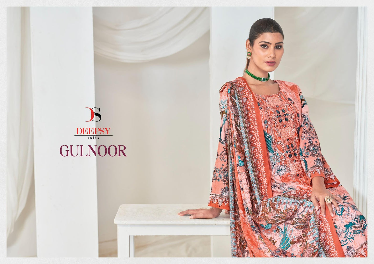 Gulnoor Deepsy Cotton Karachi Salwar Suits Wholesale