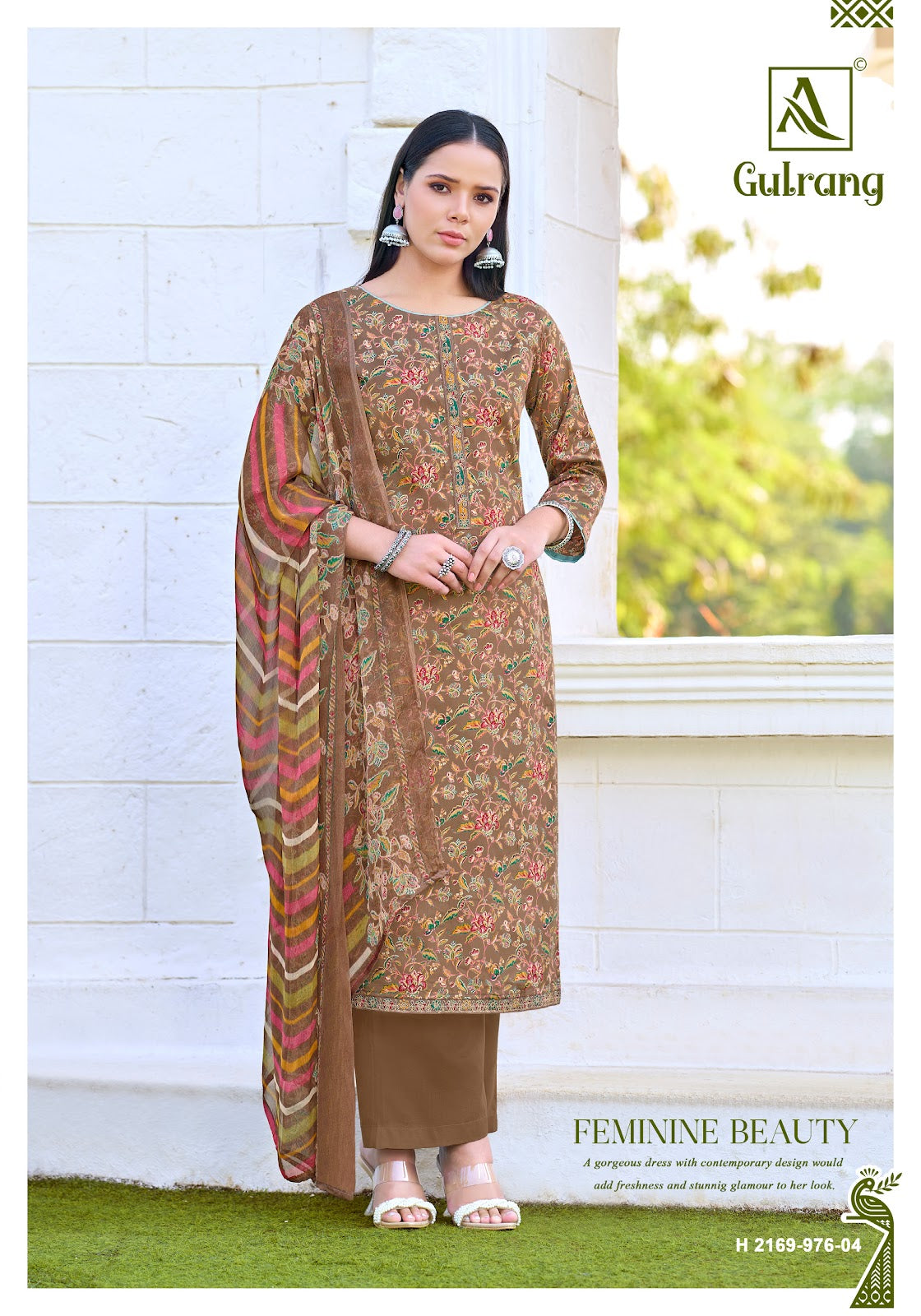 Gulrang Alok Zam Karachi Salwar Suits Wholesale Rate