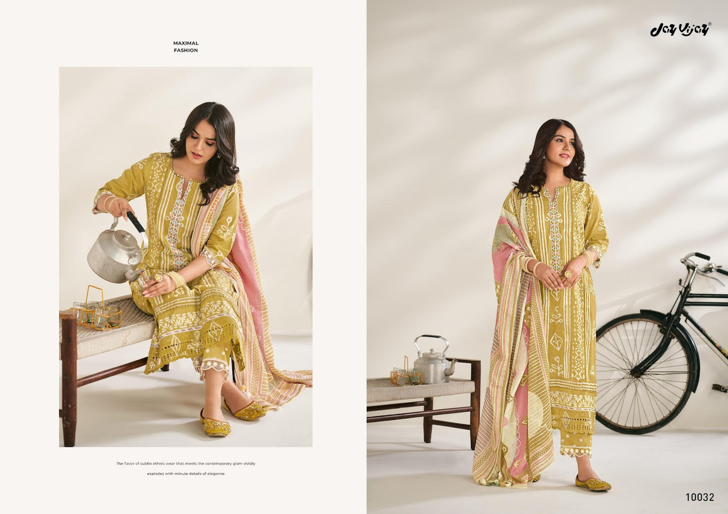 Gupshup Jay Vijay Pure Cotton Pant Style Suits Wholesale