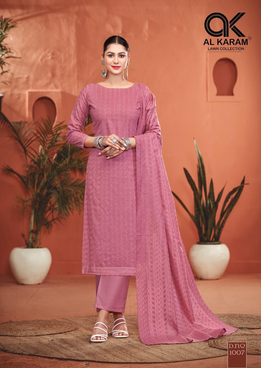 Guzarish Al Karam Cotton Karachi Salwar Suits Manufacturer Gujarat