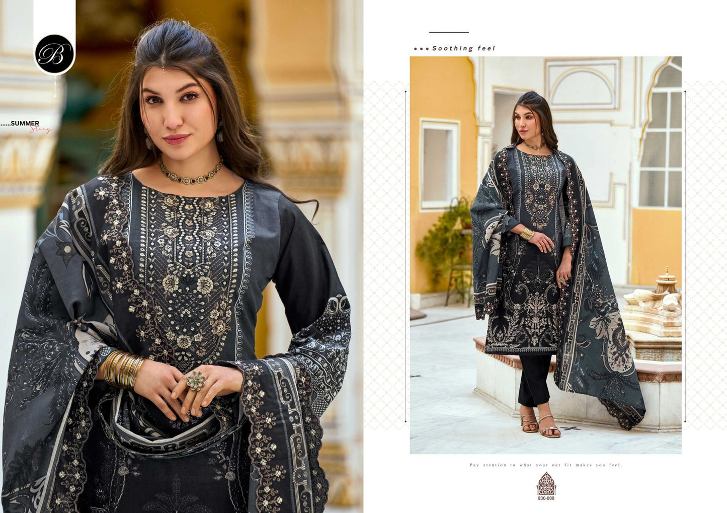 Guzarish Vol 21 Belliza Designer Studio Cotton Karachi Salwar Suits Manufacturer Ahmedabad