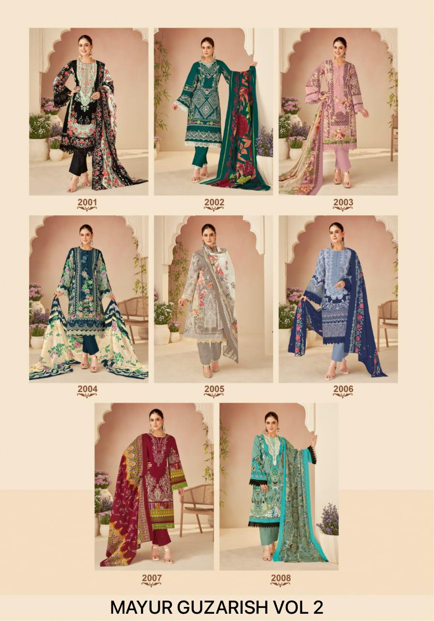 Guzarish Vol 2 Mayur Creation Cotton Karachi Salwar Suits Wholesale Price