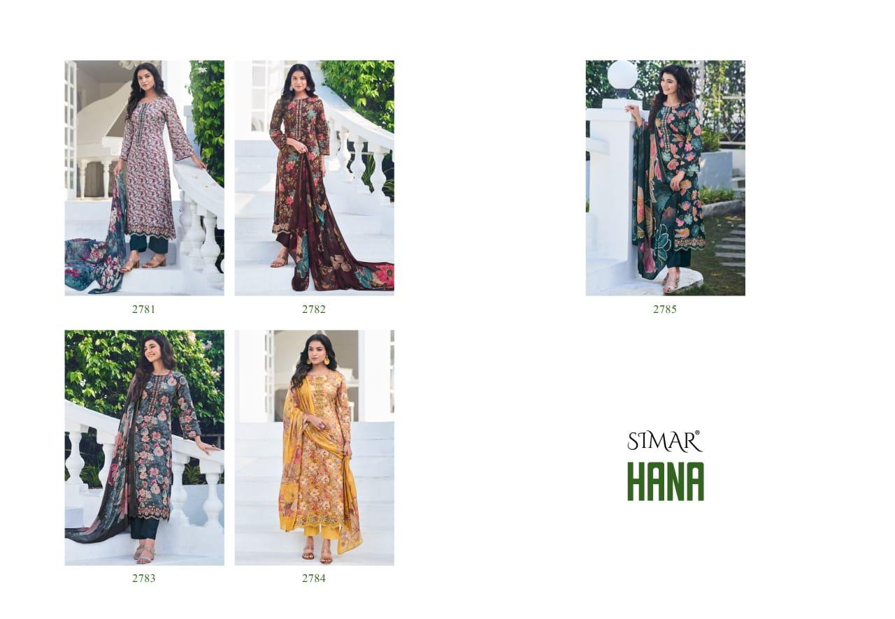 Hana Simar Jam Cotton Pant Style Suits Supplier Gujarat