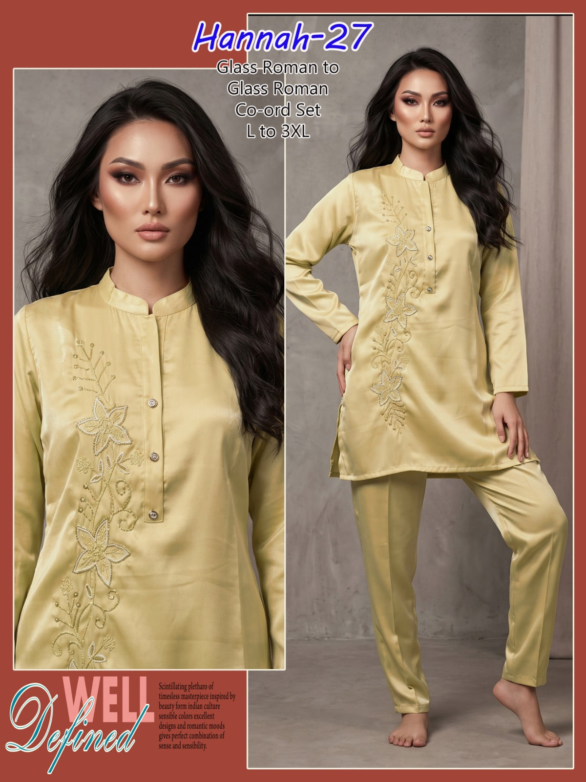 Hannah Infinity Roman Co Ord Set Wholesale Price