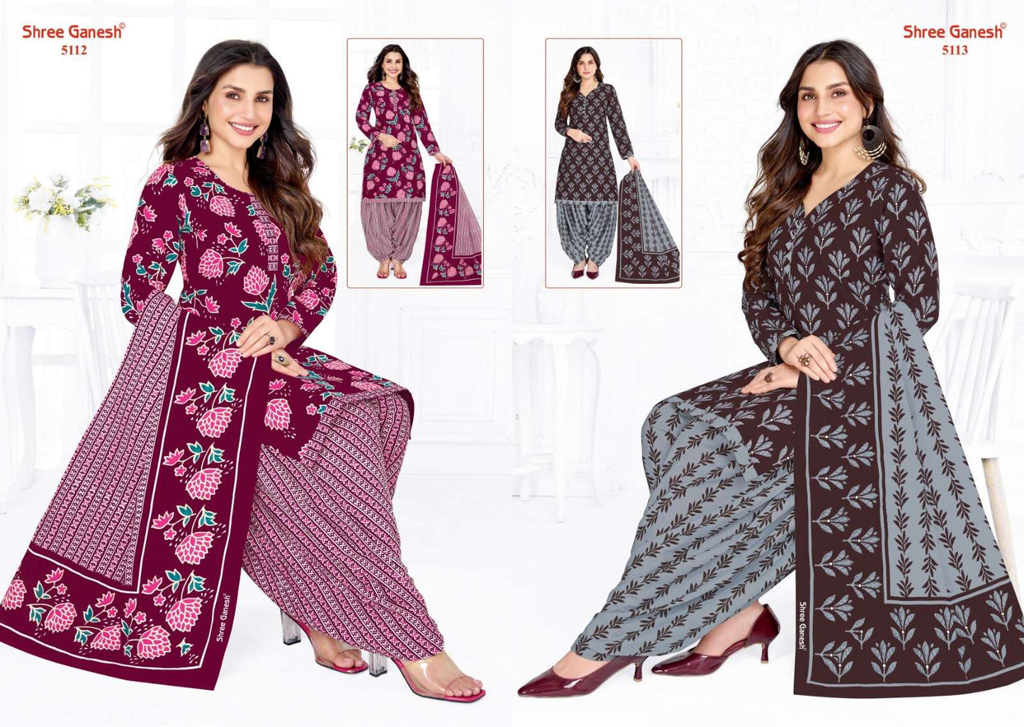 Hansika Vol 31 Shree Ganesh Cotton Dress Material Supplier Gujarat