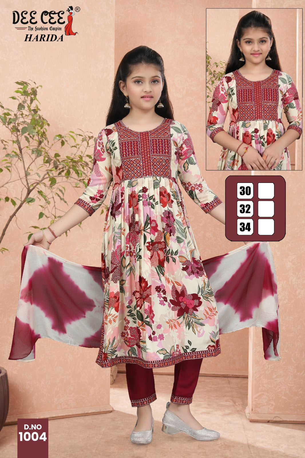 Harida Deecee Rayon Girls Readymade Pant Suits Wholesaler Ahmedabad