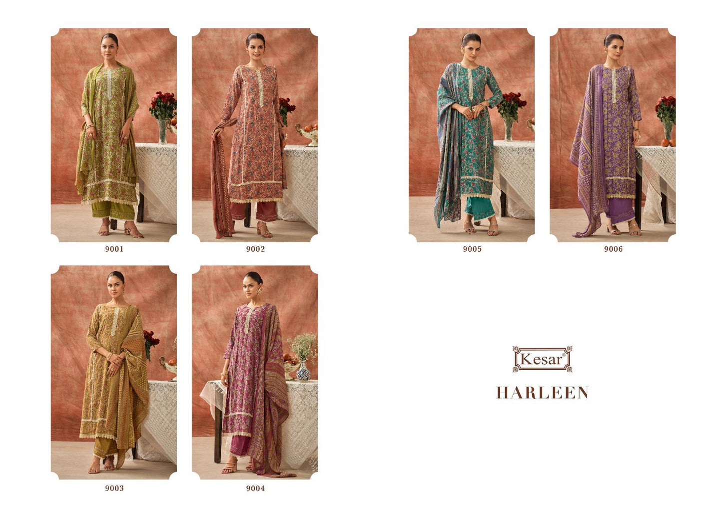 Harleen Kesar Modal Pant Style Suits Manufacturer Gujarat