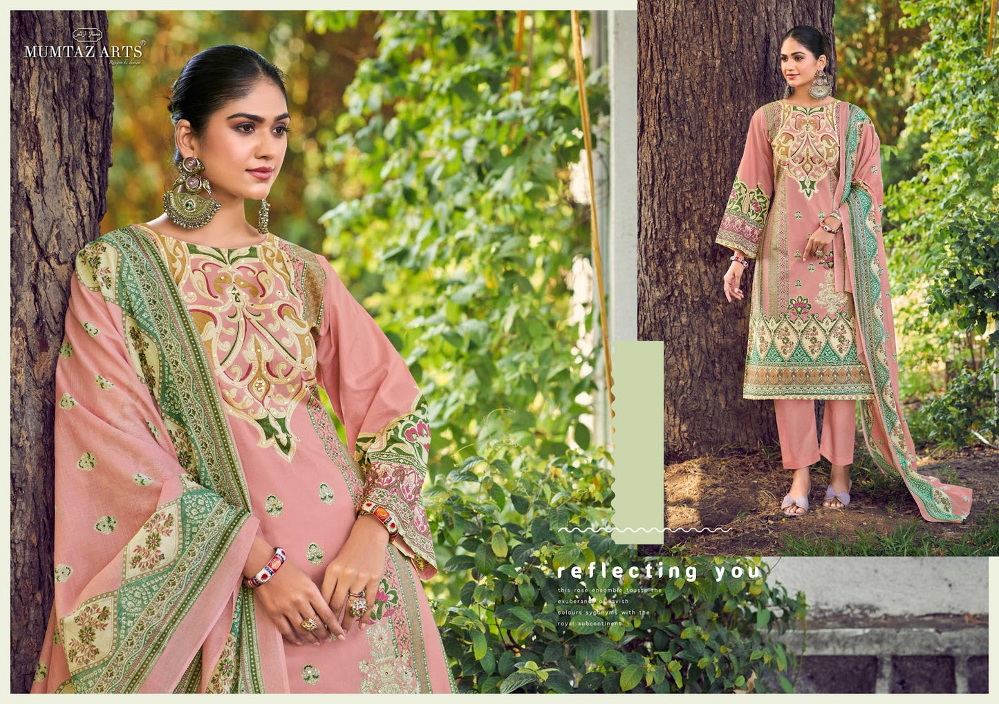 Haseen Mumtaz Arts Lawn Cotton Pakistani Salwar Suits Manufacturer India