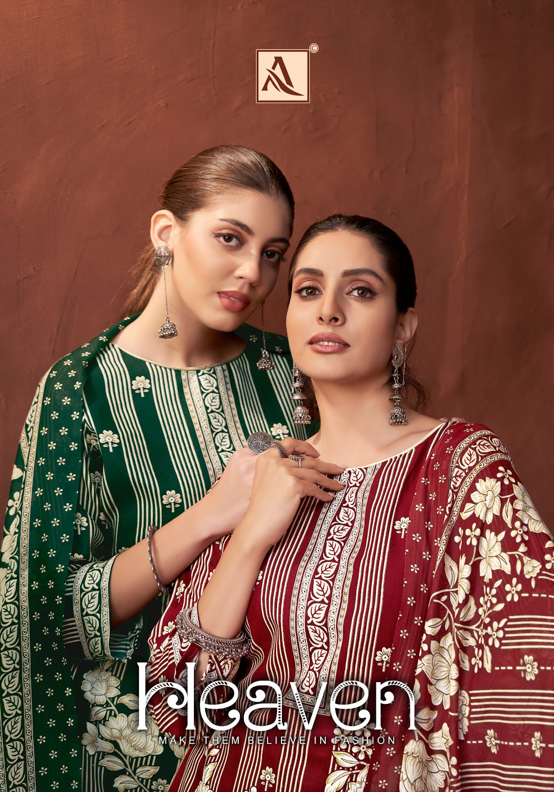 Heaven Alok Pure Zam Karachi Salwar Suits Wholesale Rate