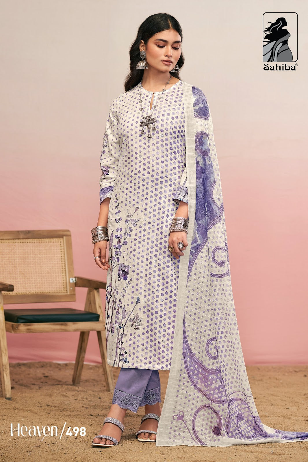 Heaven Sahiba Cotton Lawn Karachi Salwar Suits Wholesale