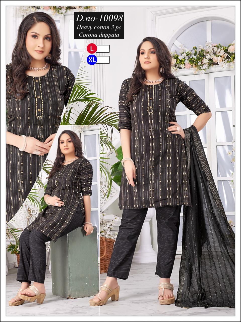 Heavy Cotton Globe Readymade Pant Style Suits Exporter Gujarat