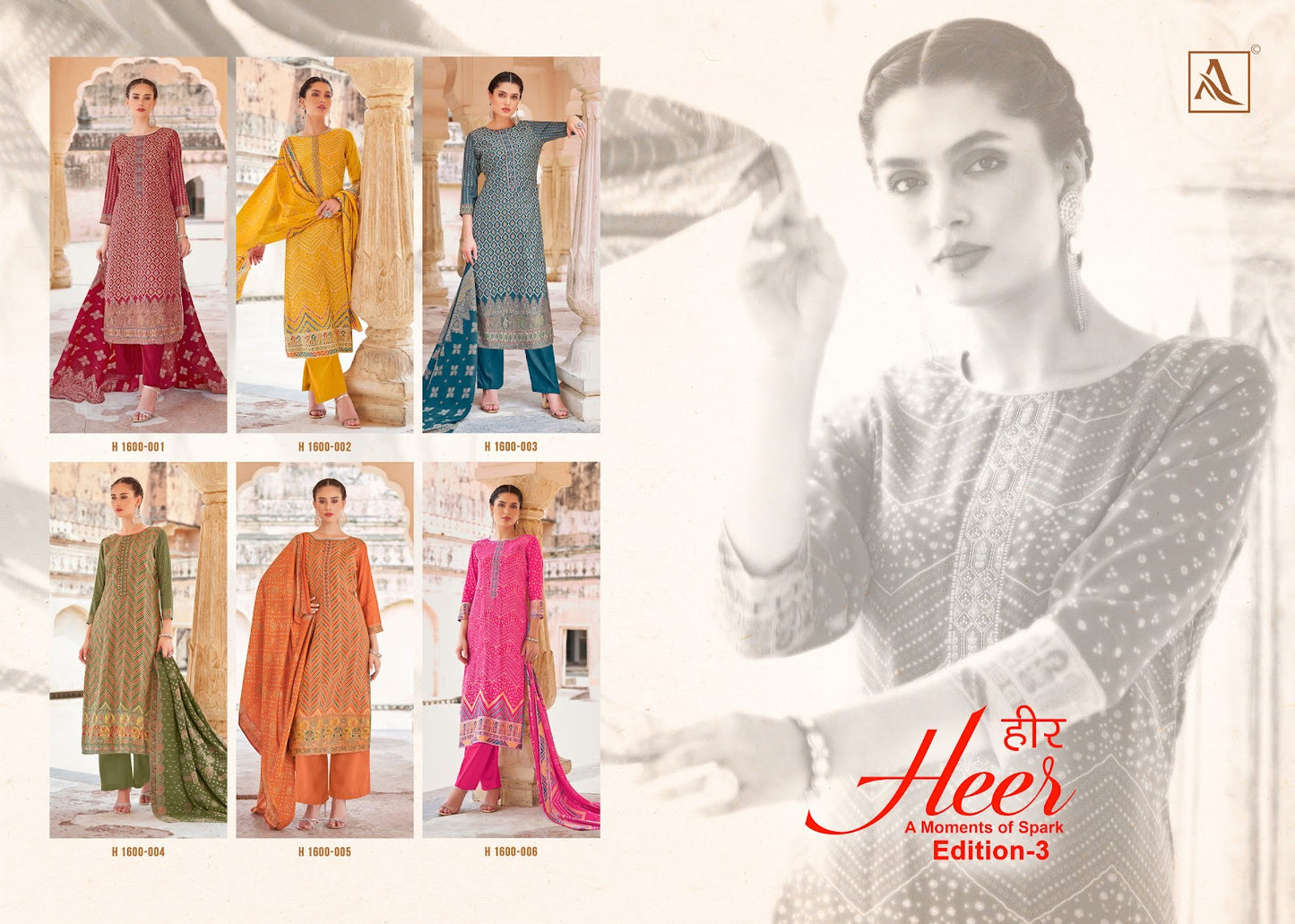 Heer Edition 3 Alok Modal Pant Style Suits Supplier Ahmedabad