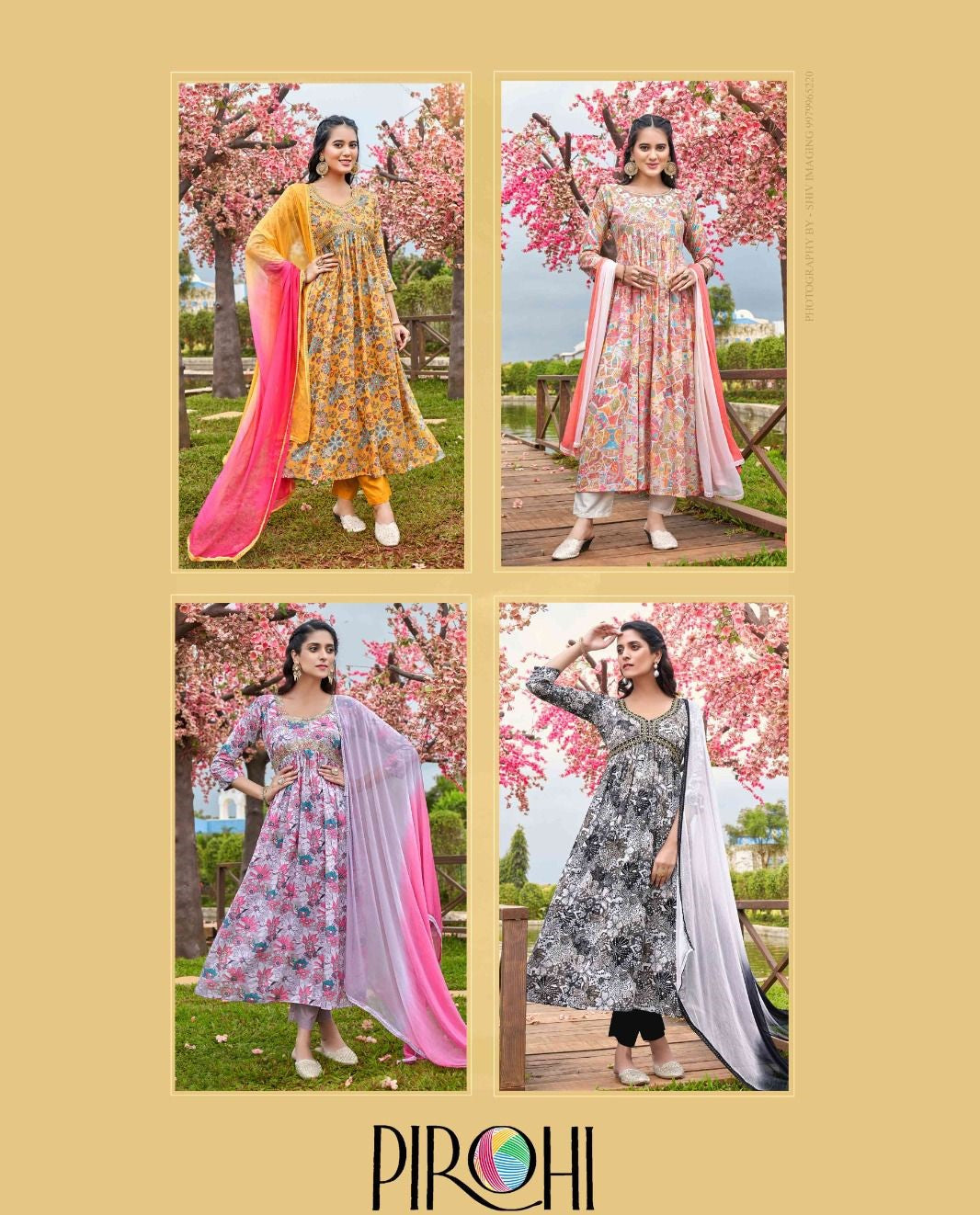 Heeriye Pirohi Mul Cotton Readymade Pant Style Suits