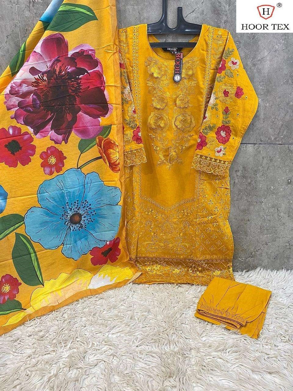 Hf 190 Hoor Tex Imported Pakistani Readymade Suits Exporter Gujarat