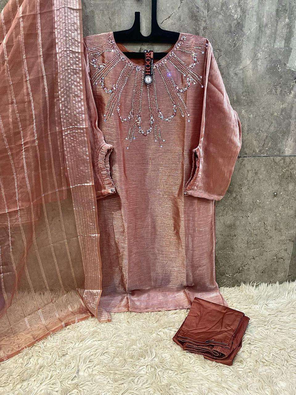 Hf 192 Hoor Tex Imported Pakistani Readymade Suits Supplier