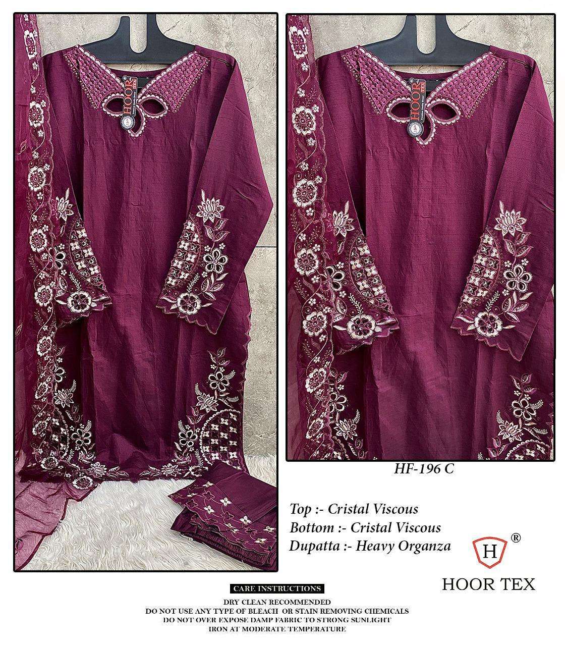 Hf 196 Hoor Tex Viscose Pakistani Readymade Suits Exporter Ahmedabad
