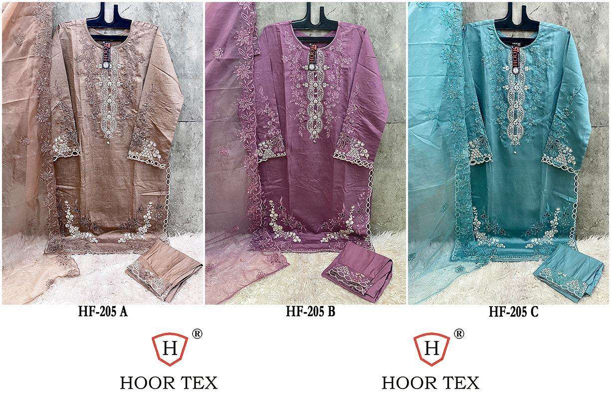 Hf 205 Hoor Tex Viscose Pakistani Readymade Suits Manufacturer India