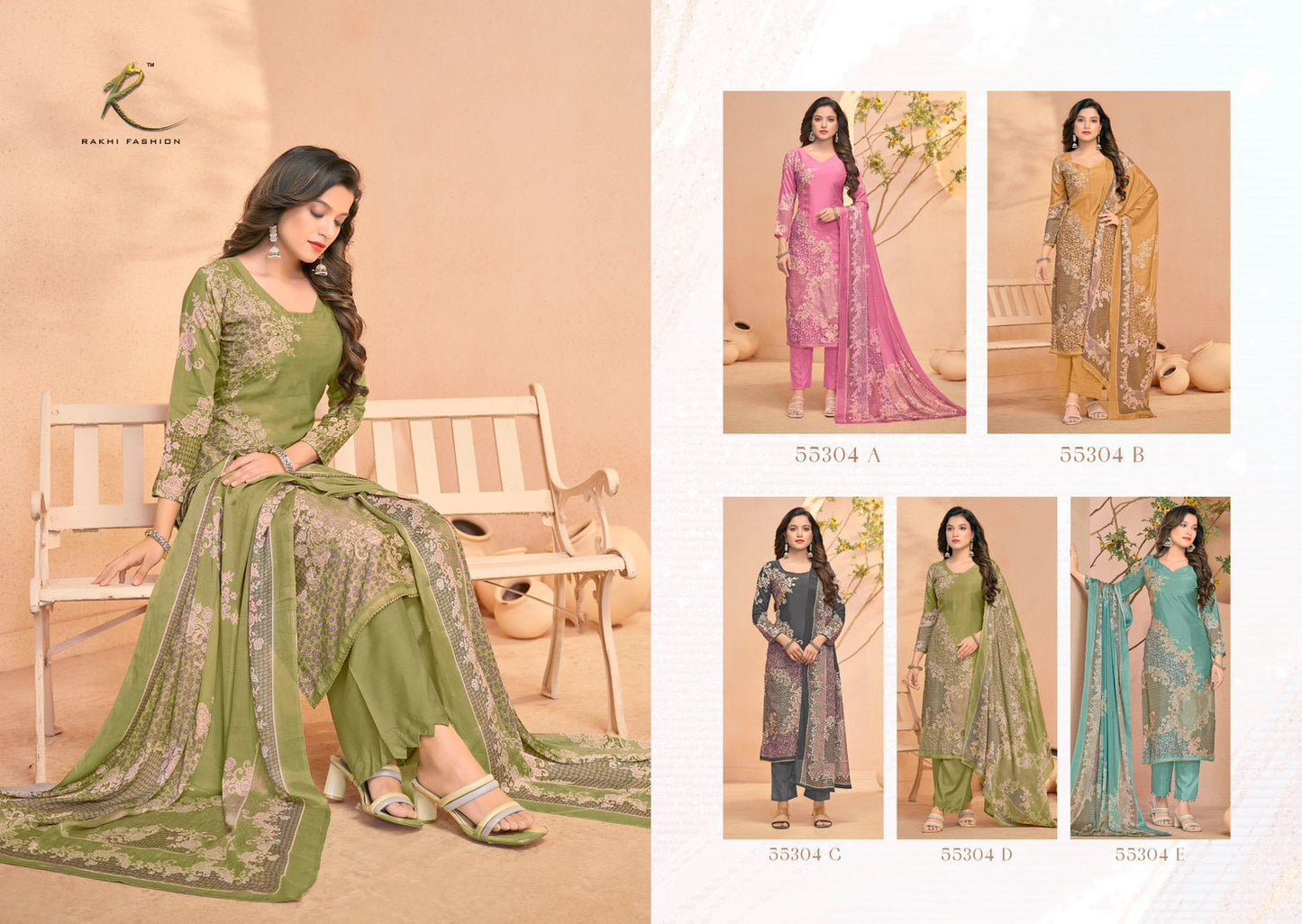 Highlevel Threads Rakhi Fashion Viscose Modal Pant Style Suits Supplier India