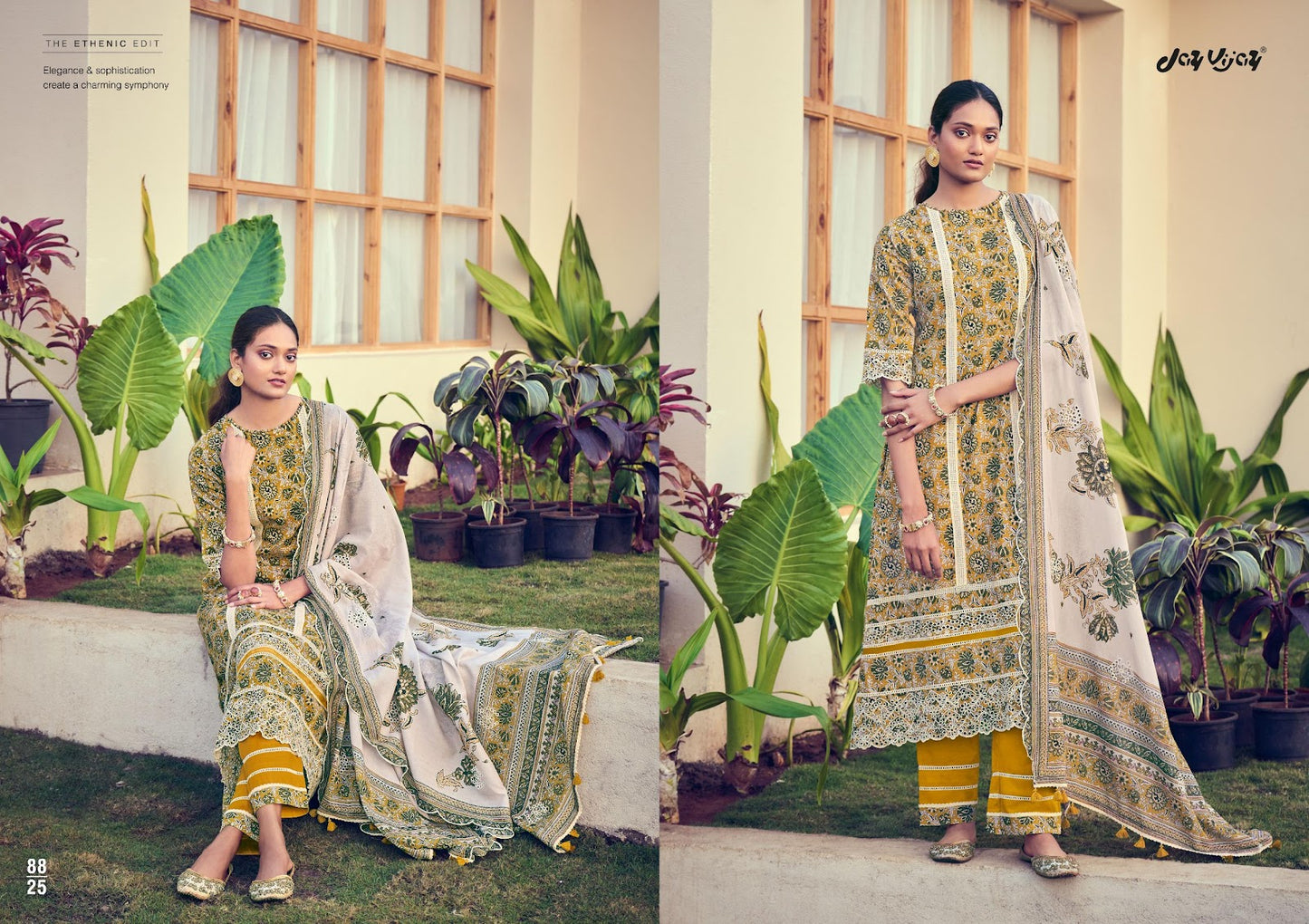 Hits Of Jahaan Jay Vijay Cotton Pant Style Suits Wholesale
