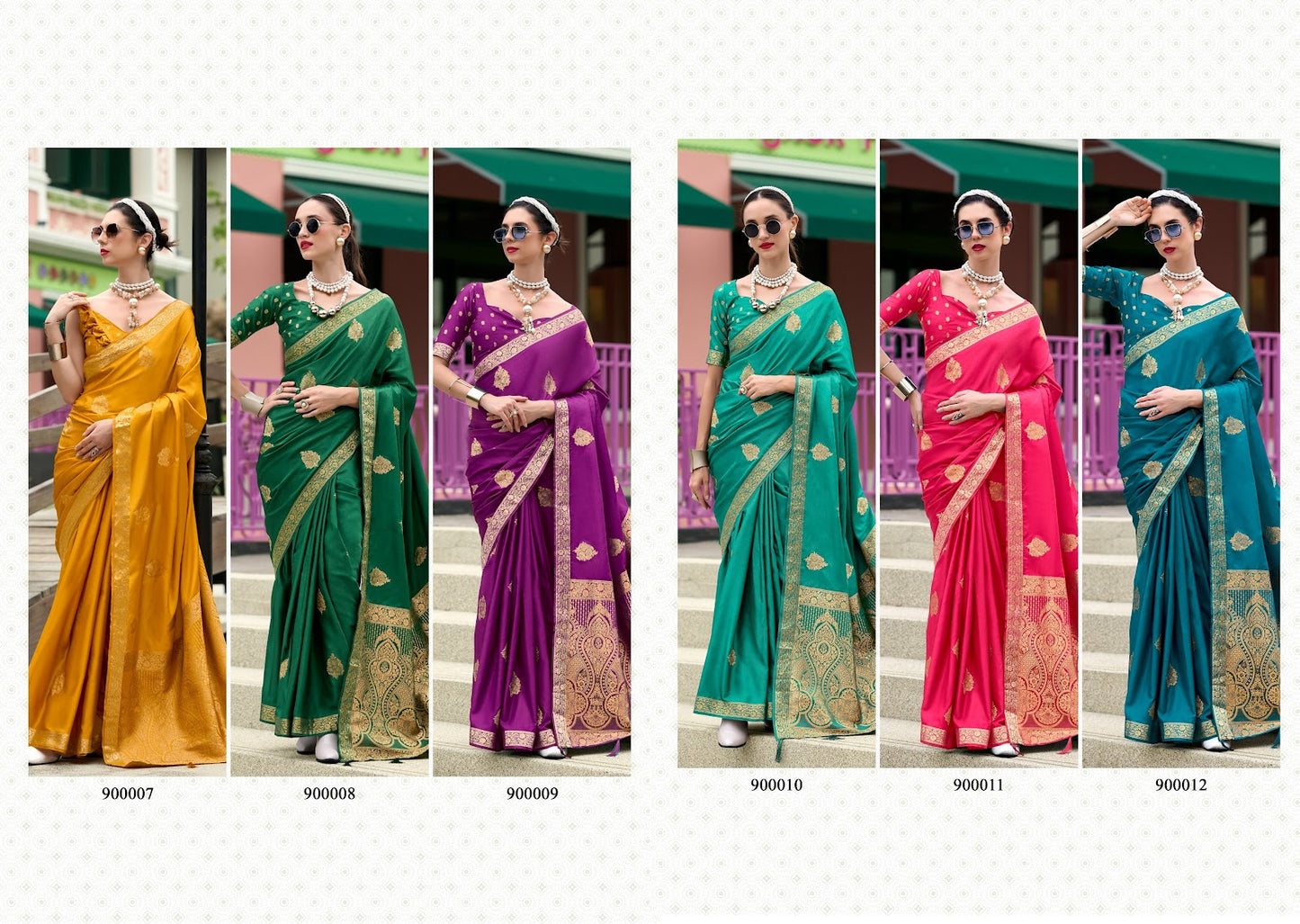 Honey Bee Rajpath Satin Sarees Manufacturer India