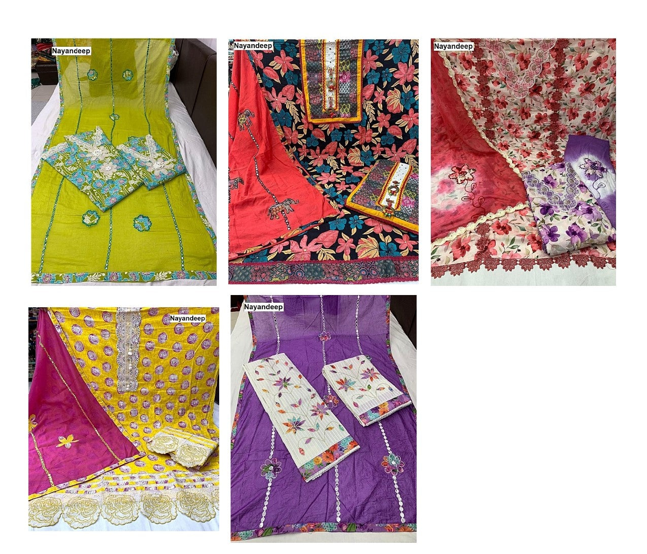 House Party Nayandeep Cotton Dress Material Wholesaler