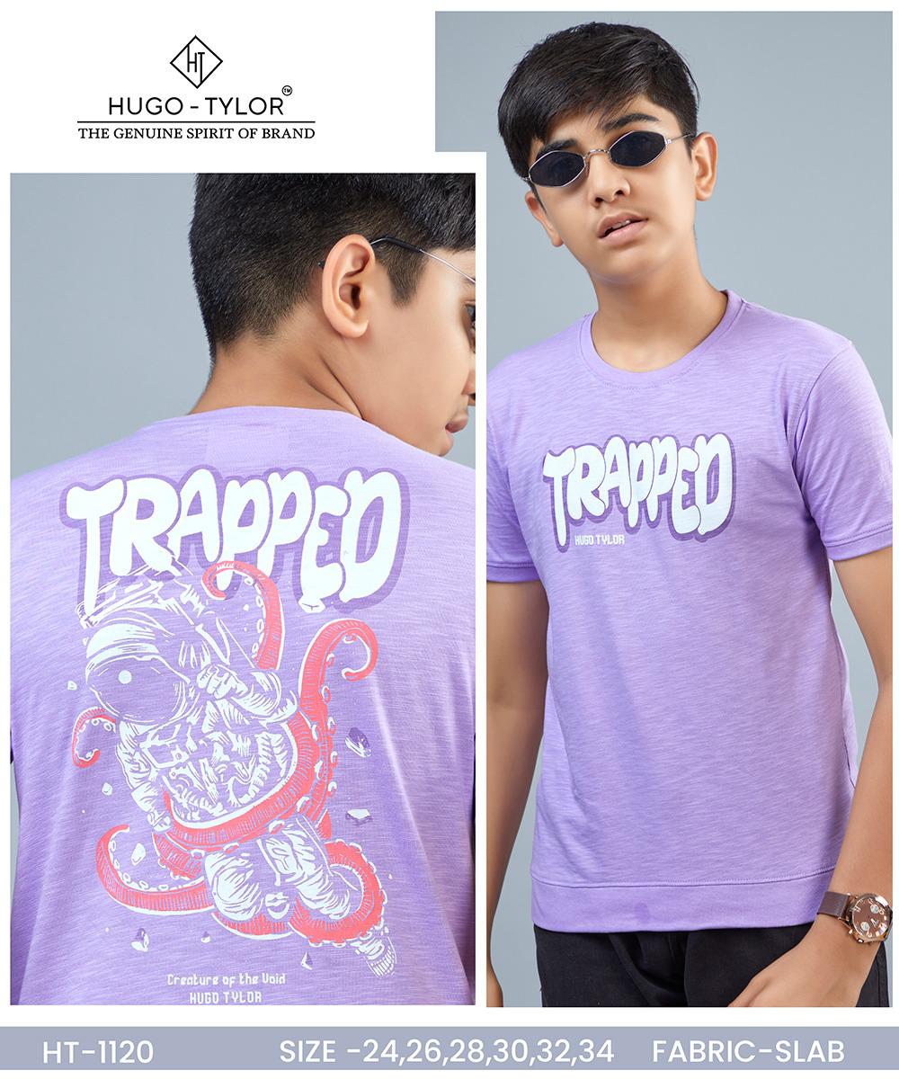 Ht 1120 Hugo Tylor Biowash Boys Tshirt Supplier India