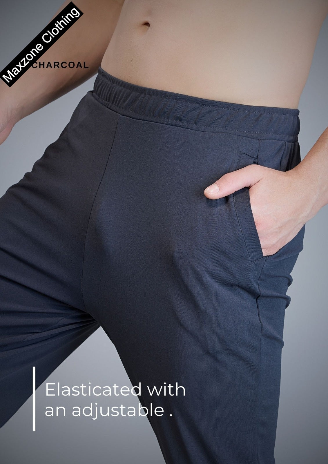 Iho F180 2235 Maxzone Clothing Interlock Mens Track Pants Supplier Gujarat