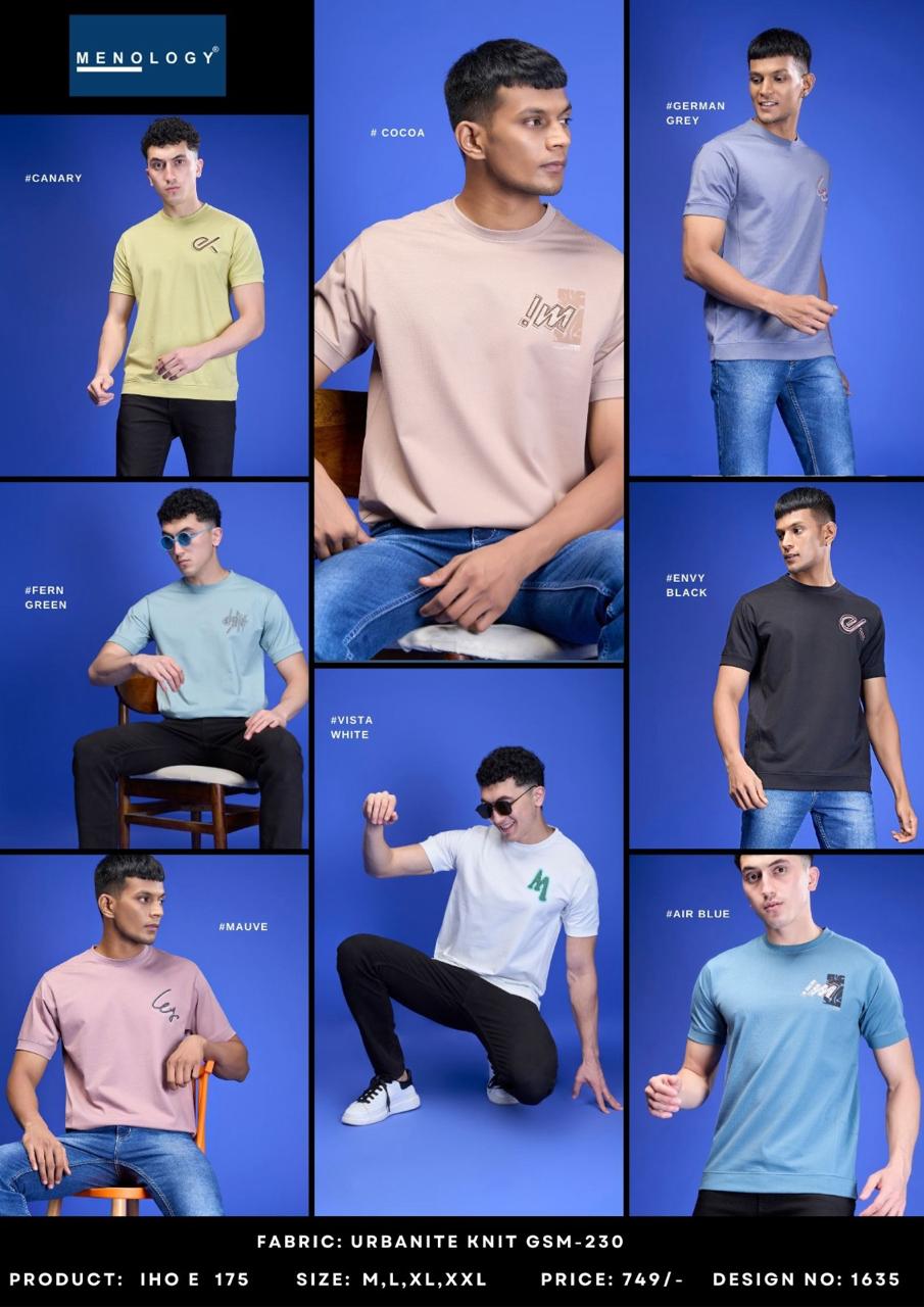 Iho E 175 Menology Knit Mens Tshirts Exporter Gujarat