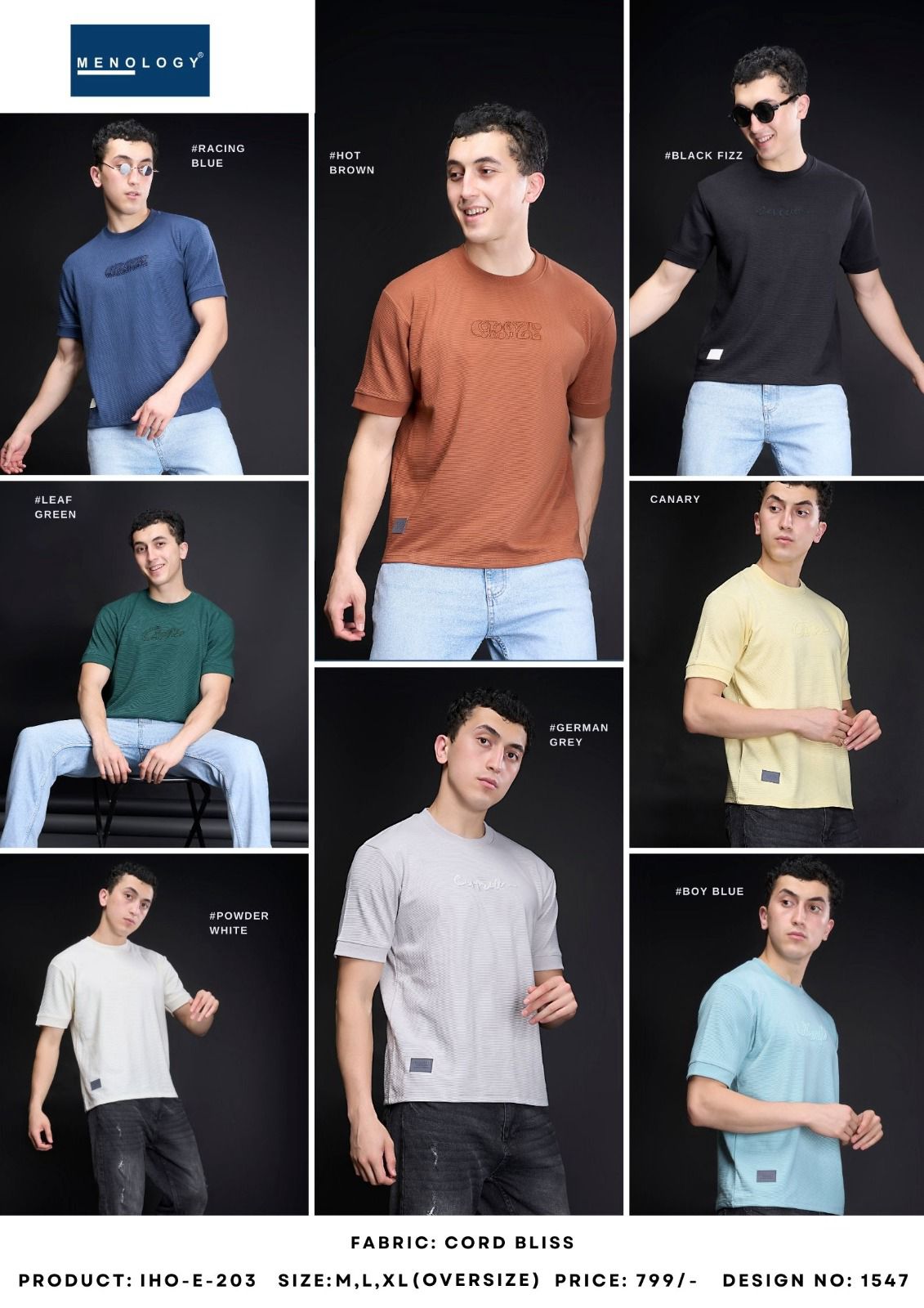 Iho E 203 Menology Mens Tshirts Manufacturer Ahmedabad