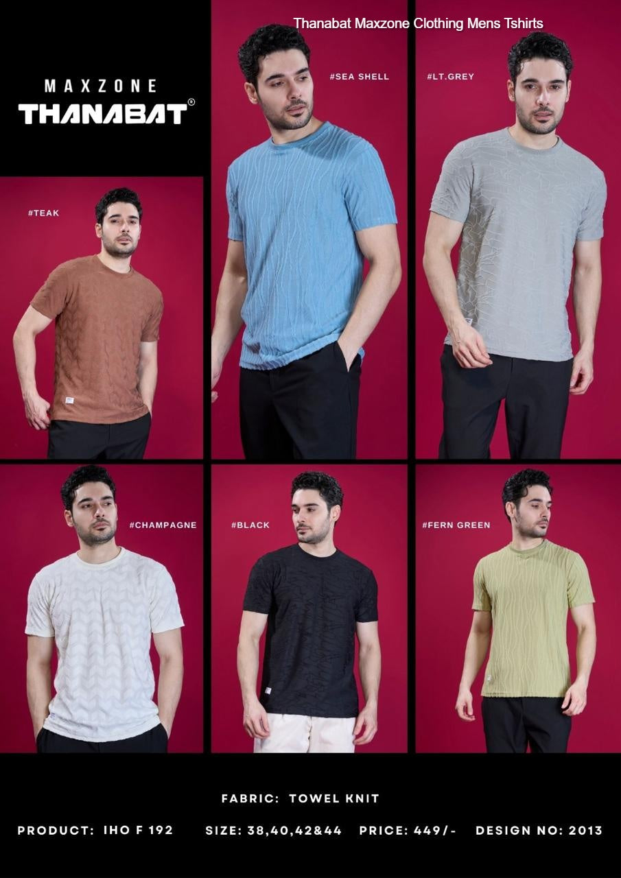 Iho F 192 Thanabat Maxzone Clothing Knit Mens Tshirts Supplier Ahmedabad