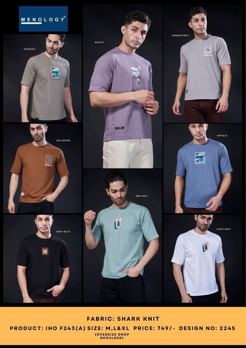 Iho F 243 A Menology Knit Mens Tshirts Supplier