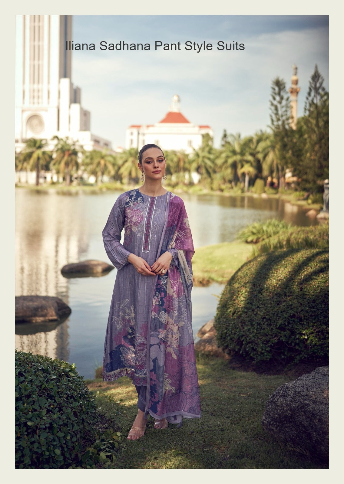 Iliana Sadhana Muslin Silk Pant Style Suits Wholesale Price