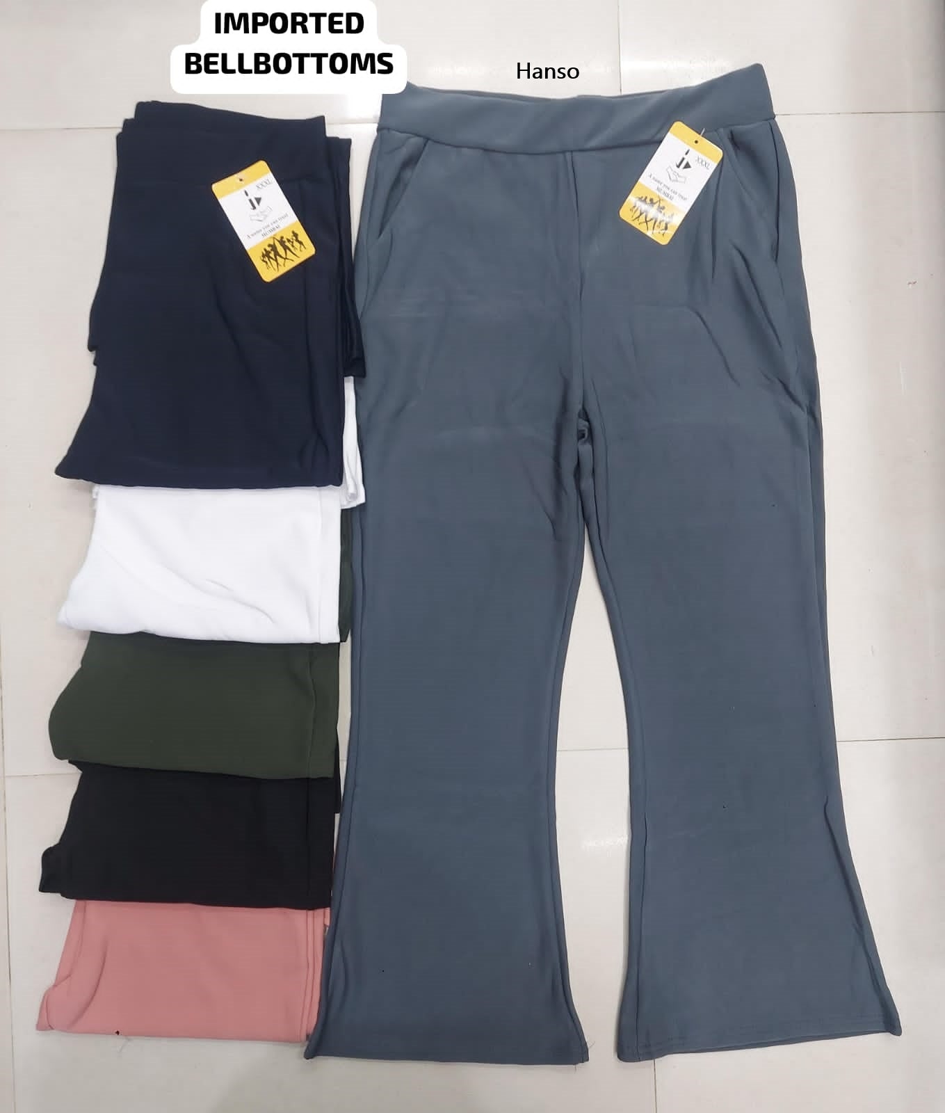 Imported Bell Bottom Hanso Women Pants Manufacturer Ahmedabad